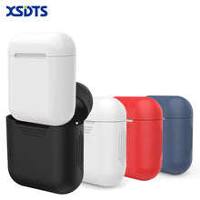 XSDTS For Apple Airpods Silicone Case Soft TPU Cover Transparent Ultra Thin Protector Case Sleeve Pouch for Air pods Earphone