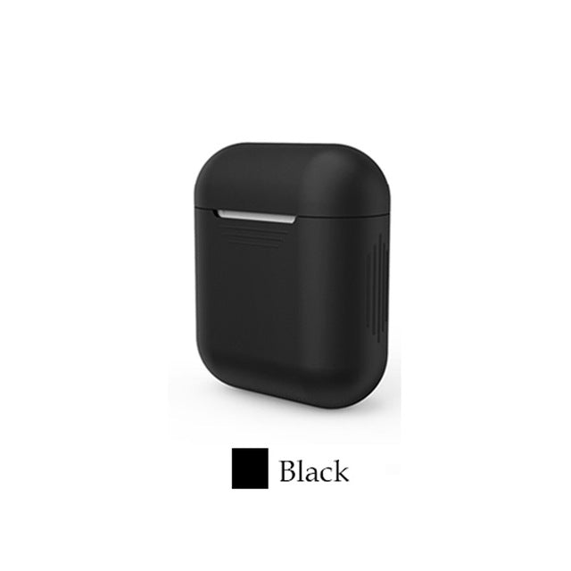 XSDTS For Apple Airpods Silicone Case Soft TPU Cover Transparent Ultra Thin Protector Case Sleeve Pouch for Air pods Earphone