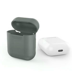 XBERSTAR Case For Apple Airpods Air Pods Silicone Case Protective Cover Pouch Anti Lost Protector Accessories