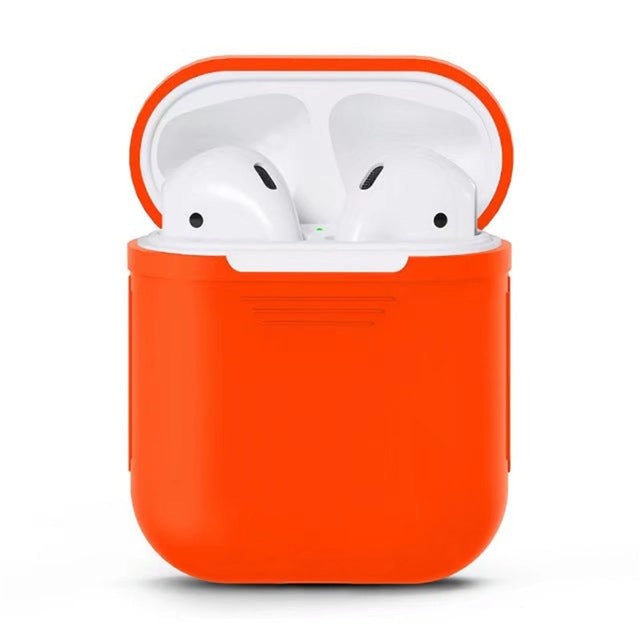 ZUCZUG for Apple AirPods Case Soft Candy Colorful Silicone Case Ultra Slim TPU Cover Sleeve Pouch for Air pods Earphone