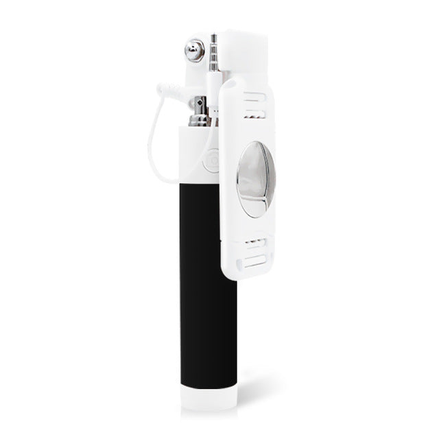 Suntaiho Extendable Self selfie Mini Monopod Selfie Stick with Mirror Tripod Monopod for iPhone 6 For Samsung Android selfie pod