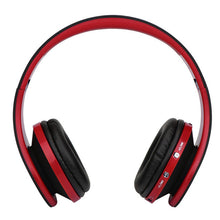 FORNORM Wireless Bluetooth3.0 Over Ear Headset Foldable Headphone Stereo Earphone USB Rechargeable Microphone Audio for Phone PC