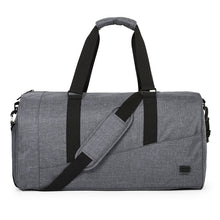 BAGSMART Men Travel Bag Large Capacity Carry on Luggage Bag Nylon Travel Duffle Shoe Pocket Overnight Weekend Bags Travel Tote