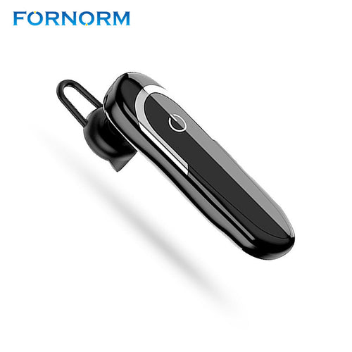 FORNORM Hand-free Wireless Bluetooth Intelligent Headset In-ear Earphones With Microphone 28H Music Play Time For Mobile Phones