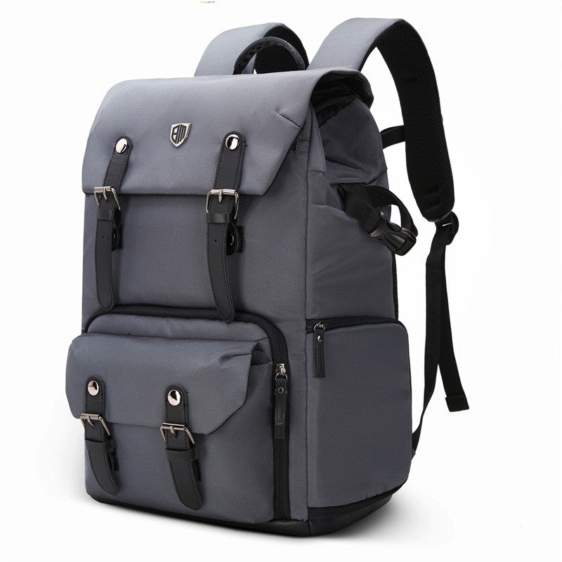 BAGSMART Canvas & Leather Retro Camera Bag NATIONAL GEOGRAPHIC NG5070 Camera Backpack Black Travel Camera Backpack Photography Bag