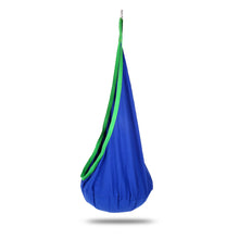Kids Pod Swing Chair Indoor Outdoor Foldable Hanging Hammock Chair Swing Seat