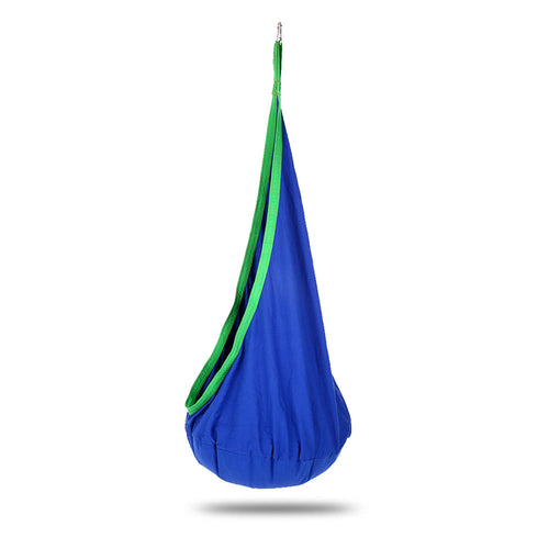 Kids Pod Swing Chair Indoor Outdoor Foldable Hanging Hammock Chair Swing Seat