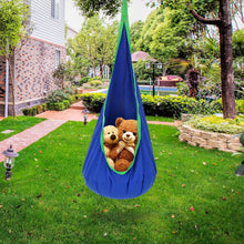 Kids Pod Swing Chair Indoor Outdoor Foldable Hanging Hammock Chair Swing Seat