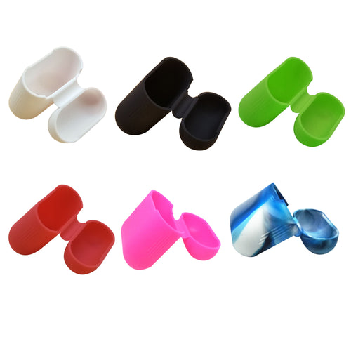 Etmakit Silicone Wireless Earphone Headphone Carrying Case Cover Skin Sleeve Pouch Box Protector for Apple Airpods Air Pods