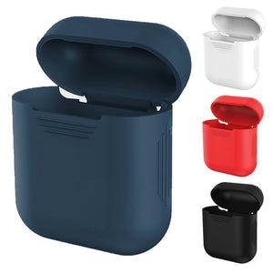 DOITOP Soft Silicone Case For Airpods Protector Sleeve Transparent Ultra Thin Cover Shockproof Pouch For Apple Air Pods Earphone