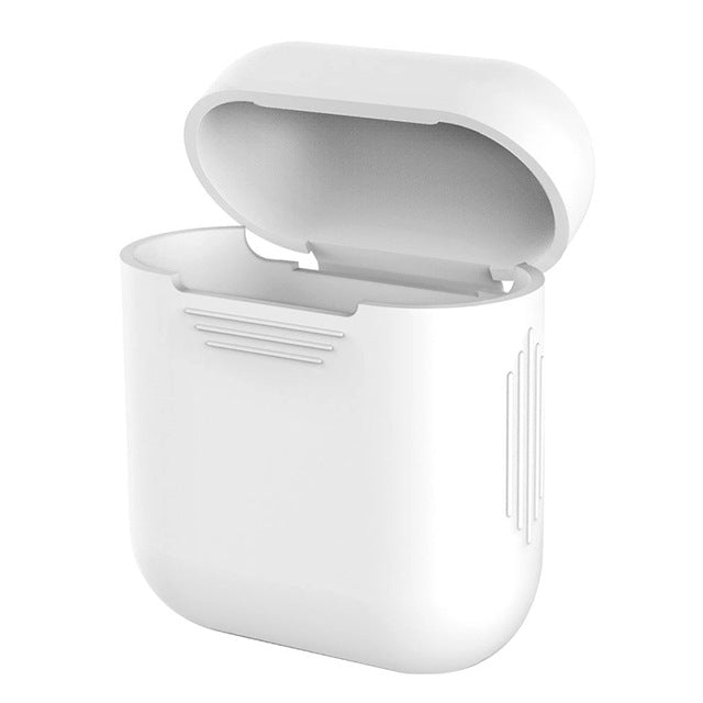 DOITOP Soft Silicone Case For Airpods Protector Sleeve Transparent Ultra Thin Cover Shockproof Pouch For Apple Air Pods Earphone