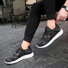 Fashion Men's Straps Sports Running Sneakers Camouflage Shoes